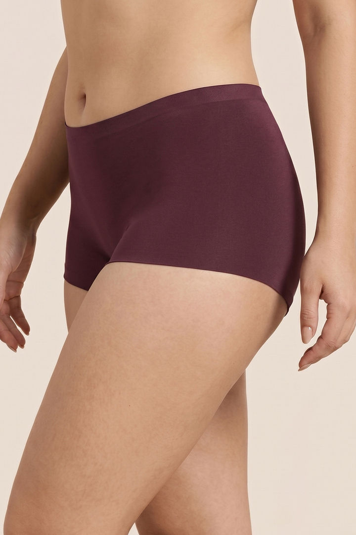 Zivame Medium Rise Full Coverage Boyshort (Pack of 2) - Multicolor — image 4
